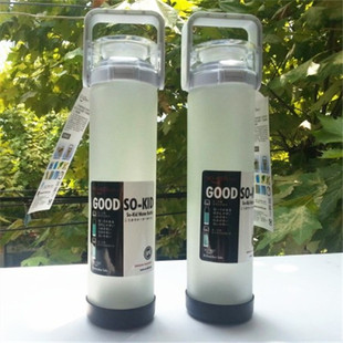 创意磨砂玻璃杯水杯女便携提手男杯子学生个性潮流随带盖手杯韩式