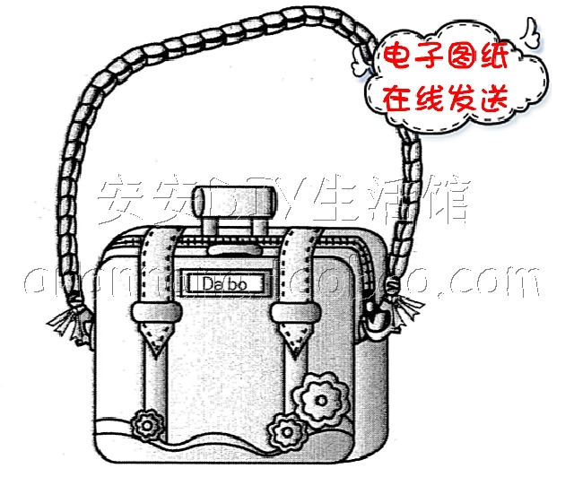 迪欧不织布图纸 行李箱相机包 手工DIY不织布图纸 A4