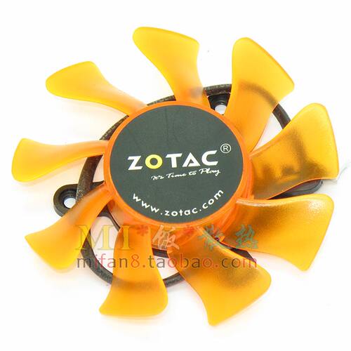 全新索泰孔距双滚珠温控风扇