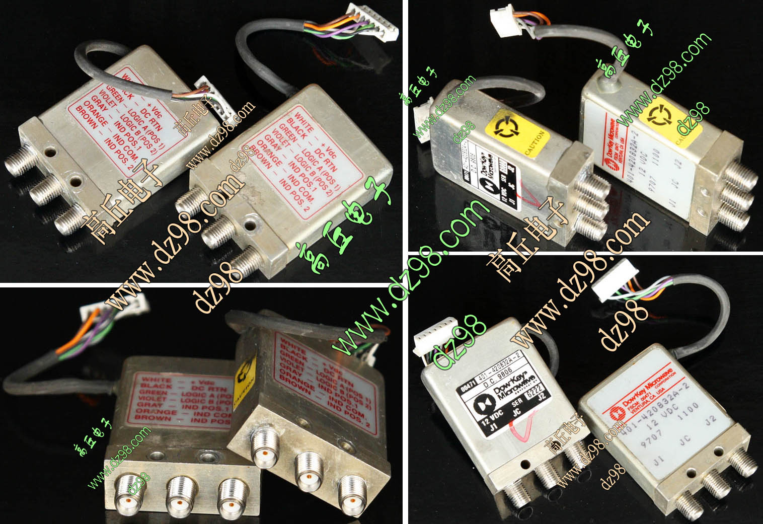 401-420832A-2 12V 12V 高频 继电器 切换开关 进口 二手 dowkey