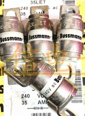 35LET 35A 240V 原装进口 熔断器 保险丝Bussmann