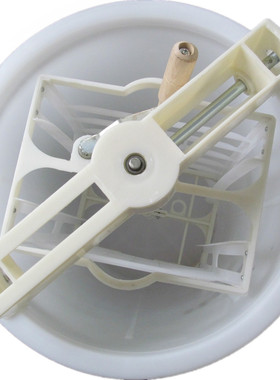 养蜂工具塑料摇糖蜜机二型 蜜蜂群巢础框巢蜜盒格框蜂箱打蜜糖机
