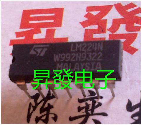 〖昇發电子〗全新线性-放大器-仪表 LM224N LM224 直插 DIP