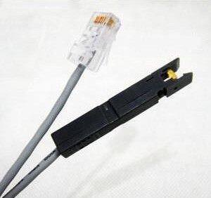 1米1.5米2米鸭嘴测试线110测试绳 RJ45-110鸭嘴跳线RJ45转鸭嘴线