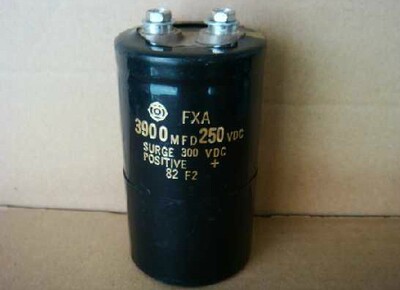 正品日立 200V 250V3900UF 250VDC3900MFD螺丝脚电容 质量保证