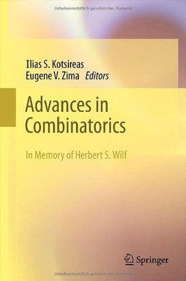 【预订】Advances in Combinatorics