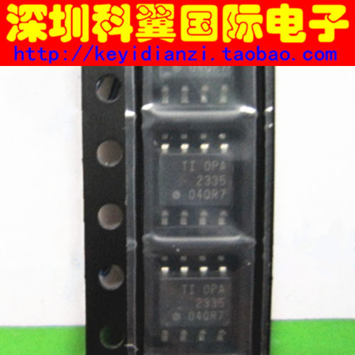 全新原装 OPA2335  OPA2335AIDR仪表放大器 贴片SOP-8