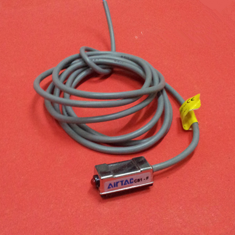 精品亚德客AIRTAC磁性感应开关CS1-F限位器开关沟槽气缸磁环感应