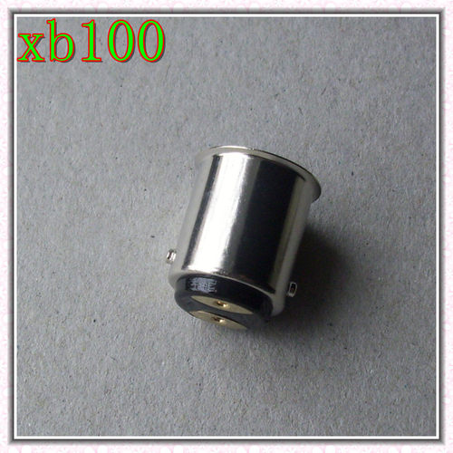 BA15D灯头LED灯头双尾接触点平行脚设备灯脚 1176配件灯头XB100