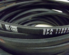 进口三角皮带SPA1132LW日本三之星SPA1157LW空调机皮带SPA1180LW