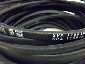 进口三角皮带SPA1132LW日本三之星SPA1157LW空调机皮带SPA1180LW