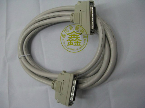 SCSI线 SCSI-Ⅱ HPDB50公对公 DB50M/M 5米 贝吉色 50pin 成型