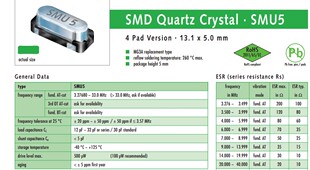 工业级宽温 JAUCH 进口 49SMD 4脚 SMU5 20M 20MHZ 20.000MHZ