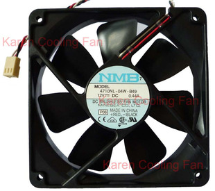 6503交换机风扇NMB 4710NL 12V 原装 0.44A 12025 H3C B49 热卖 04W
