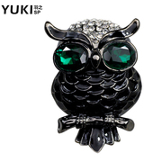 YUKI brooches, men''s suit as pin the OWL tide original brooch Korea jewelry women sweater pins