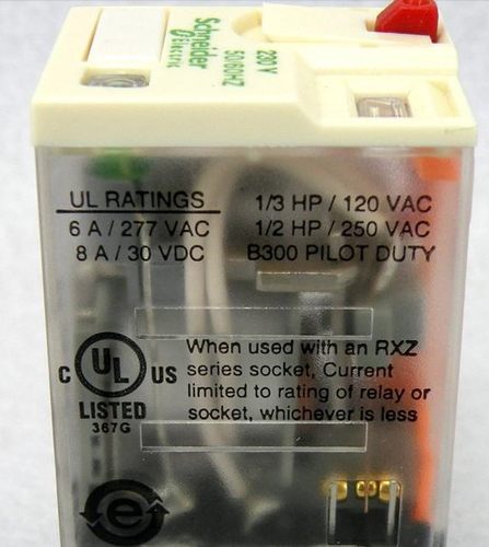 原装正品施耐德（上海） Schneider 小型继电器 RXM2LB1BD DC24V