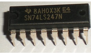 原装74系列 74LS247 SN74LS247N DIP-16