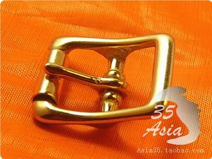 【35工坊】纯铜皮带扣 纯铜包带扣头 日字背带扣 铜五金扣件