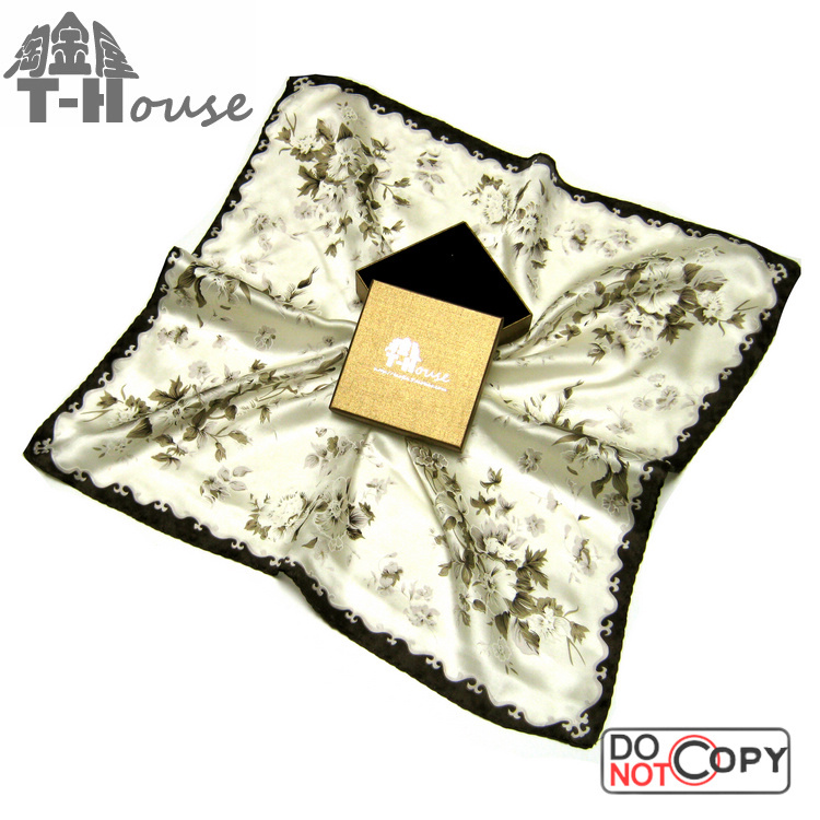 春季男士丝巾真丝小方巾英伦衬衫领巾桑蚕丝小围巾NS6735 礼盒装