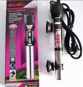 西龙鱼缸不锈钢恒温加热棒水族加温棒50W/100W/200W/300W 加热棒