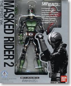 热血玩具模型手办 假面骑士 昭和系列 shf the first 2号 二号