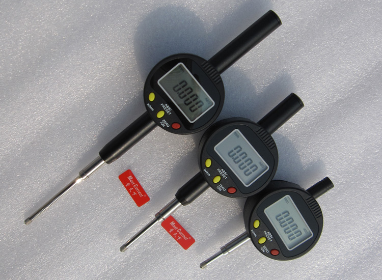 高端量天下数显百分表 0.01mm 0-50.8 mm 电子屏幕显示 311-103