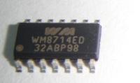 二手集成电子元器件 WM8714ED SOP14封装+