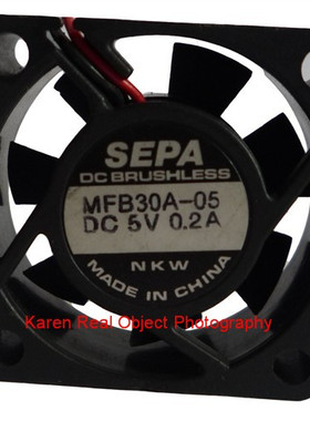 原装SEPA 3512 DC5V 0.2A MFB30A-05 3cm 散热风扇HZDO