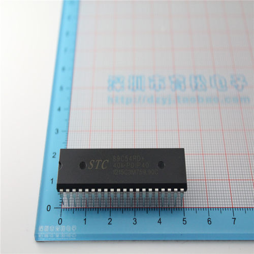 直插 STC89C54RD+40I-PDIP40 51单片机 DIP-40