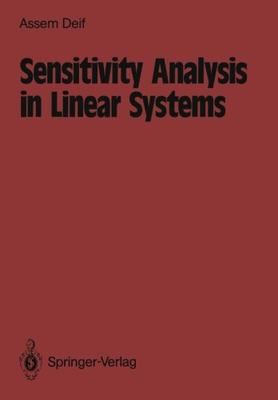 【预订】Sensitivity Analysis in Linear Systems