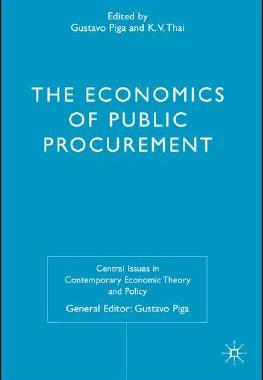 【预售】The Economics of Public Procurement