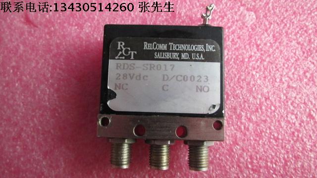 RDS-SR017 SPDT DC - 18GHz 300W 28V SMA高功率射频微波同轴开关
