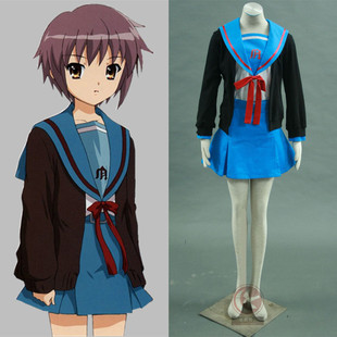 凉宫春日的忧郁-长门有希-卫衣校服-Cosplay服装/动漫cos衣服