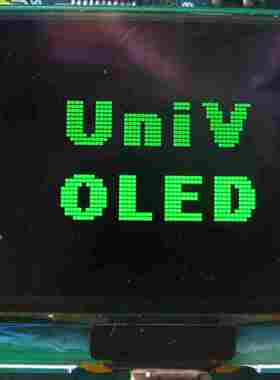 OLED屏2.4寸绿色(显示模块)，新品推荐双钻信用服务更专业