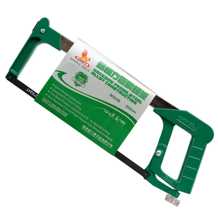 Wynns威力狮 方管柄钢锯架 手用钢锯 手锯 弓锯架WS04B
