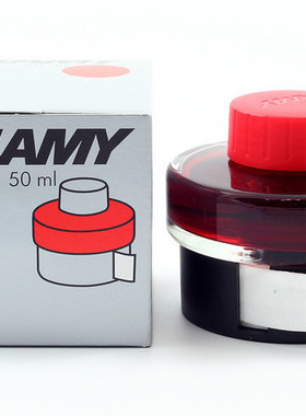 特价促销 LAMY 钢笔 T52墨水（红色）德国原装