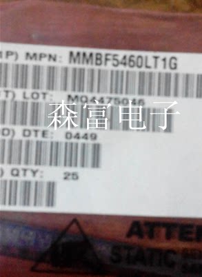 丝印M6 贴片SOT23 P沟道结型场效应管 MMBF5460LT1G 全新原装现货