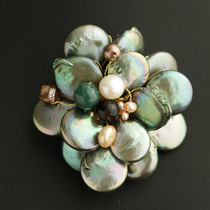 Broche femme en Nacre - Ref 1174096 Image 21