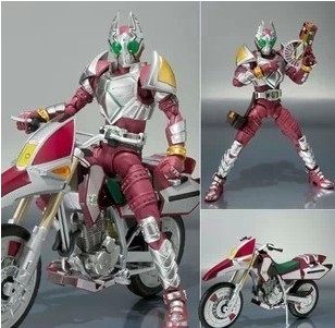 全场特价包邮 假面骑士 剑 Blade SHF 格连 机车 赤红方块