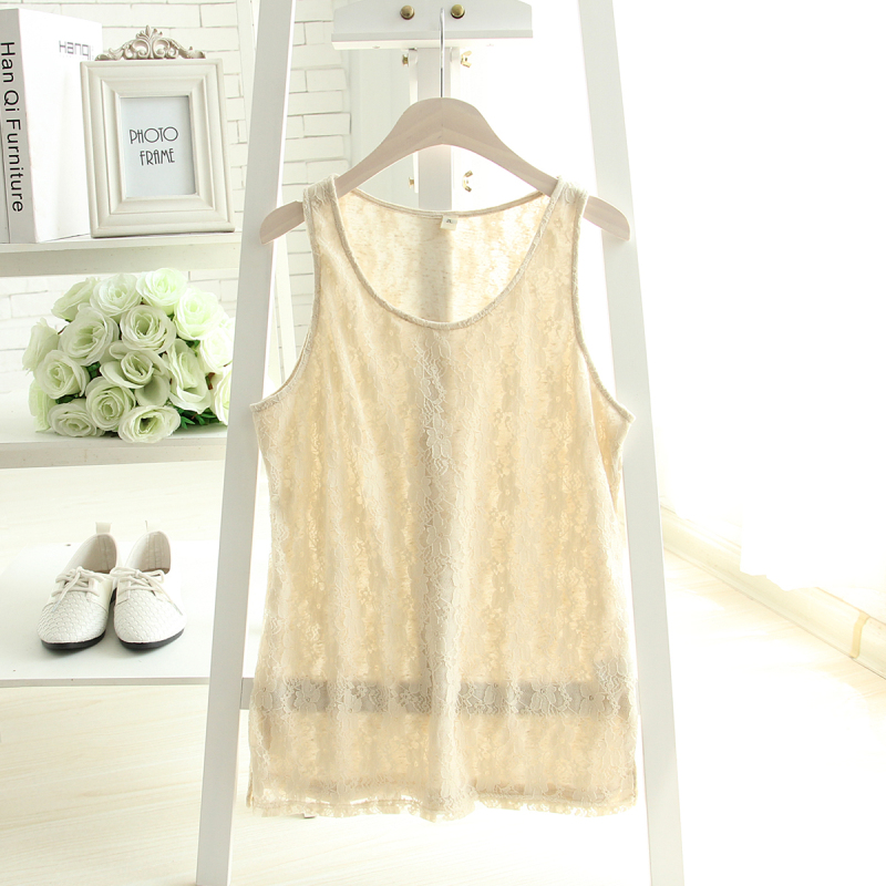 唯美双层中长款淑女百搭风小背心