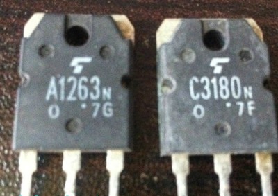 〖昇發电子〗音频配对管A1263N C3180N 2SA1263N 2SC3180N 5元/对