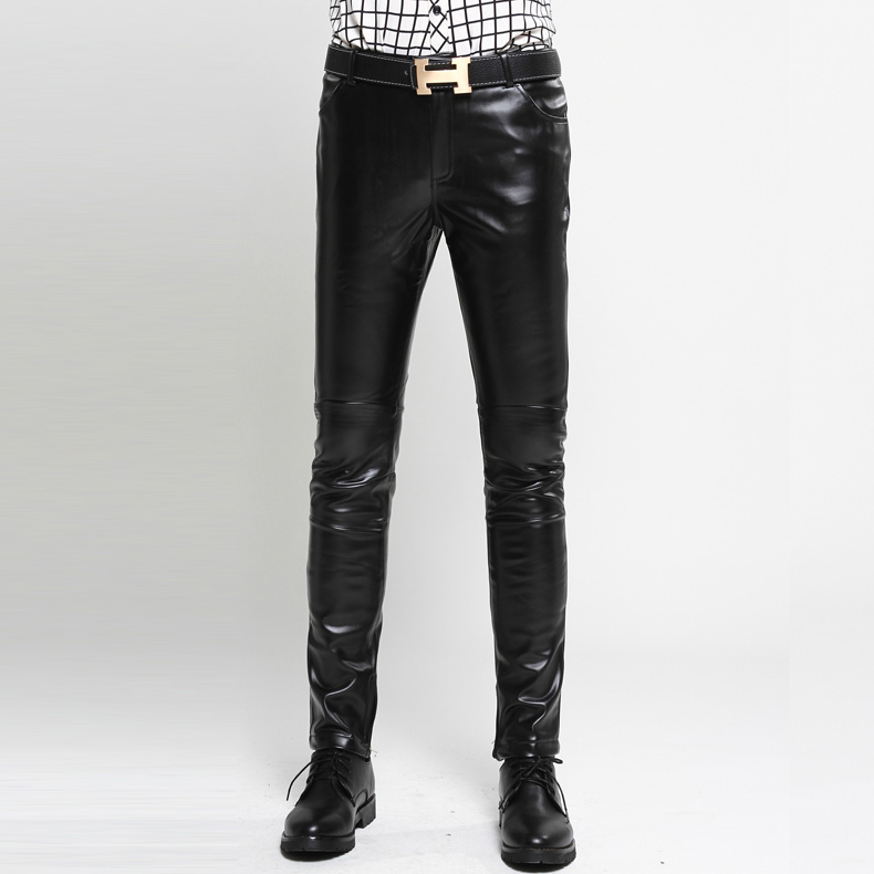 Pantalon cuir homme - Ref 1479505 Image 1