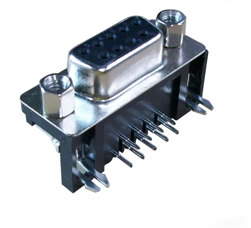 全新 高品质VGADB9孔头 母头 焊线式 串口插头 RS232插座