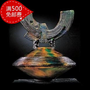 五折包邮 古法琉璃摆件 正品夏氏琉璃H-016 工艺品 承露 收藏品 - 封面