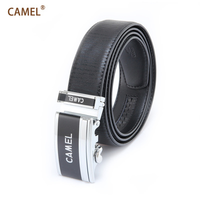 【非卖品】Camel骆驼 2011真牛皮男士皮带 自动扣 DF100086-01