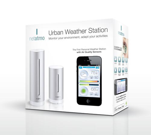 The Netatmo Weather Station 环境气象监测器.
