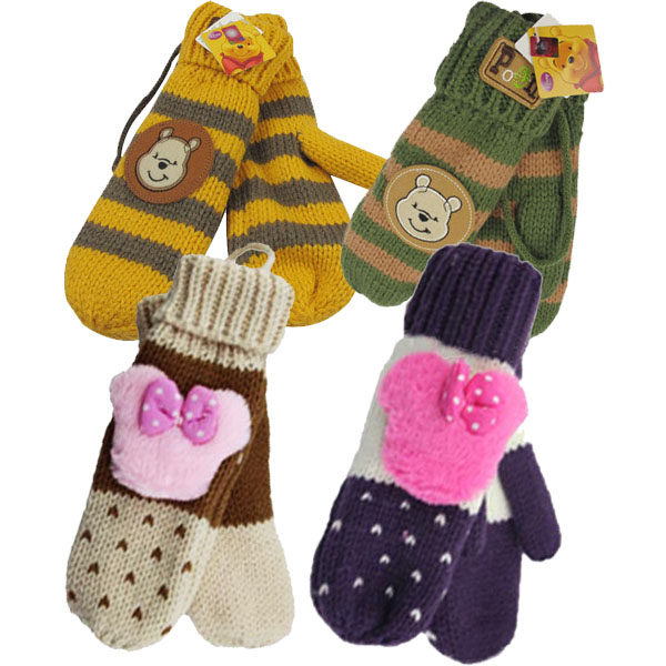 Gants pour fille DISNEY en de laine - Ref 2150483 Image 1