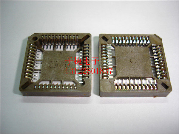 PLCC44IC座 贴片IC座 连接器 全新 现货 正品