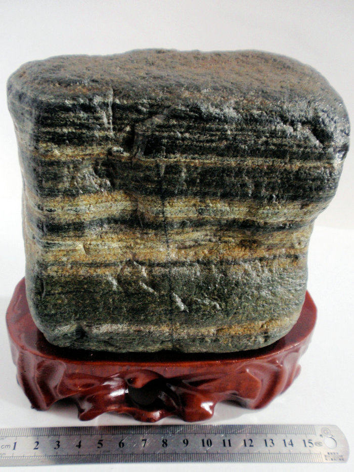 崂山绿石海底玉纯天然奇石丰收青岛特产文化石富贵摆件