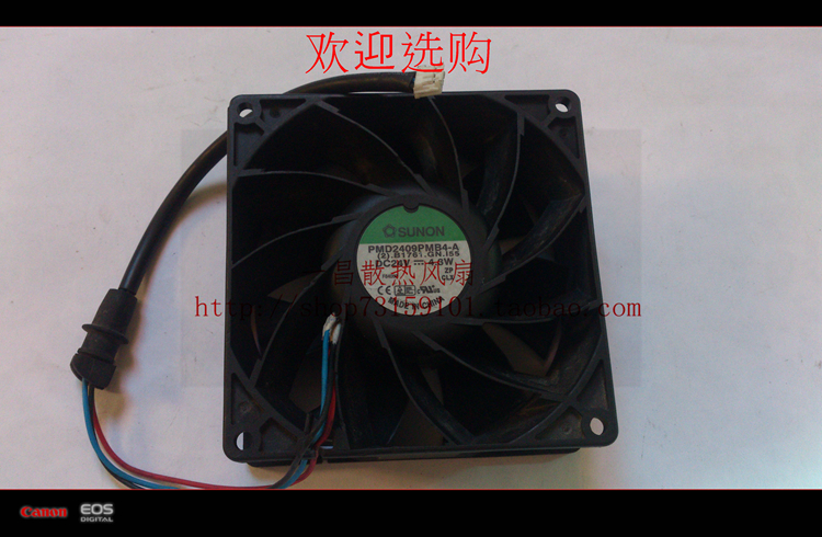 台湾建准 9厘米24V机箱散热风扇 PMD2409PMB4-A 9038mm 4.3W 3线